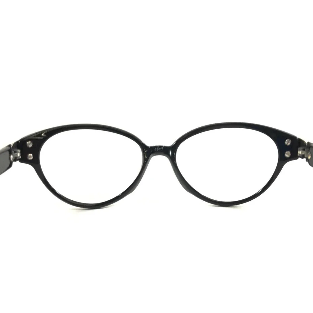 Brighton Eyeglasses Frames Good Day Sunshine Black Silver Full Rim 53-17-135